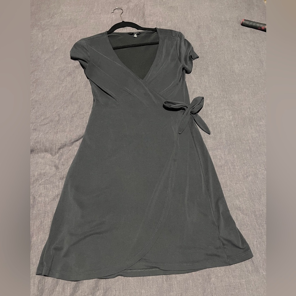 Lucky Brand Navy Wrap Dress